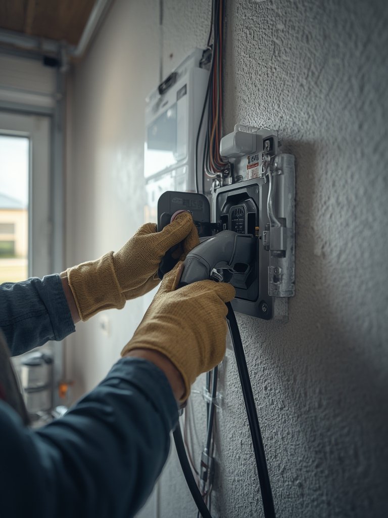 EV charger installation home - Illustration 2