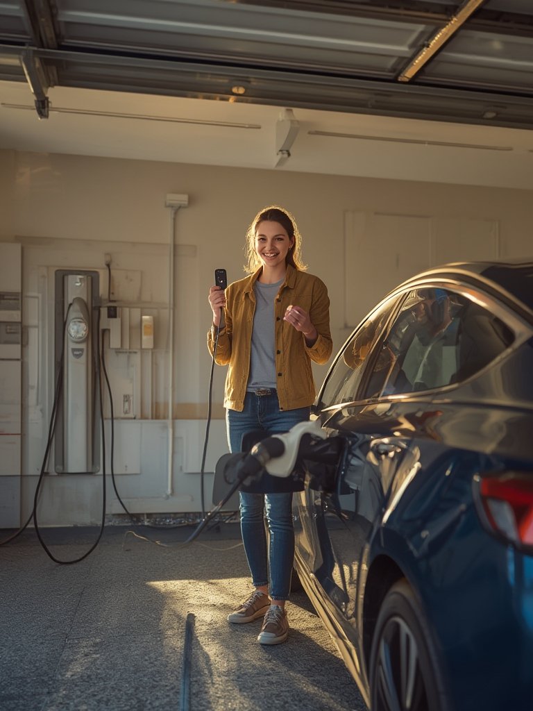 EV charger installation home - Illustration 3