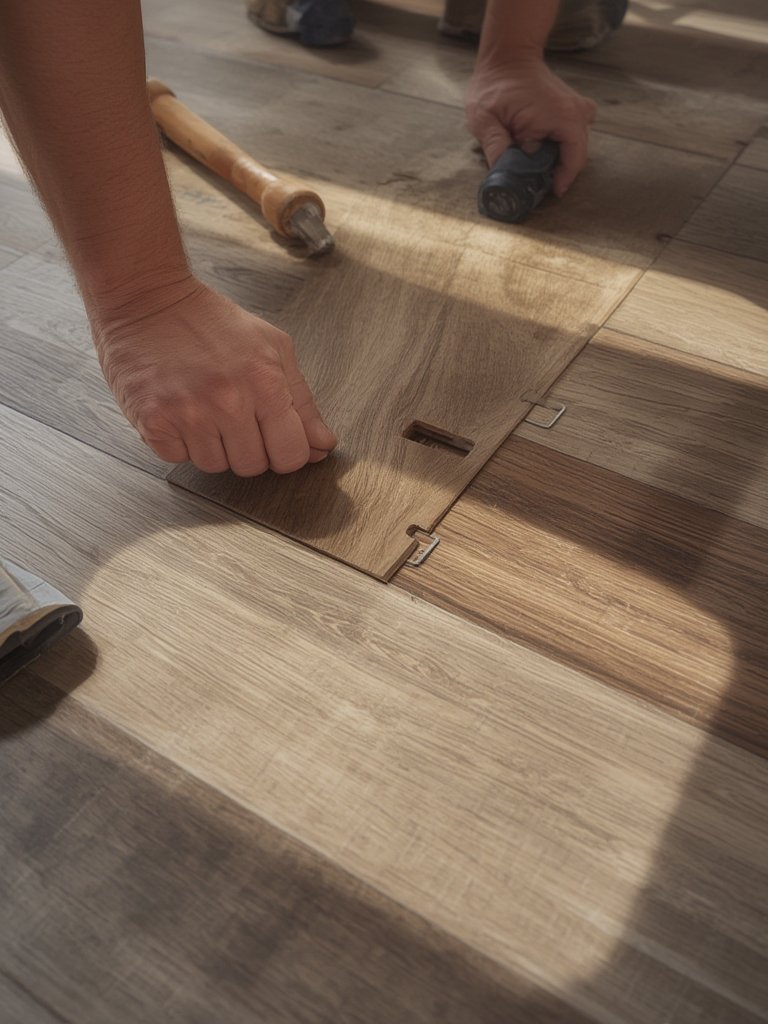 LVP flooring installation - Illustration 2