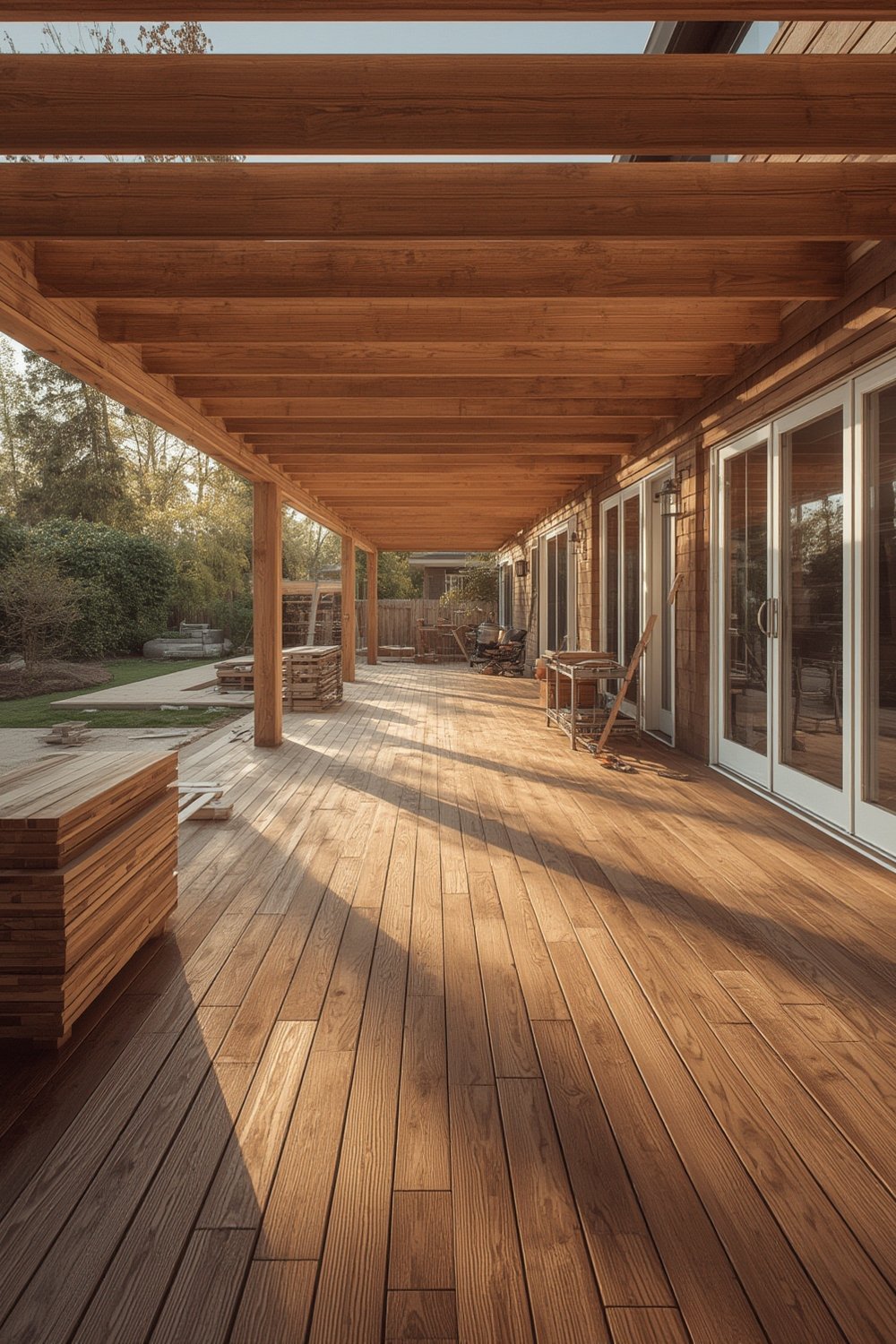 composite decking installation - Illustration 1