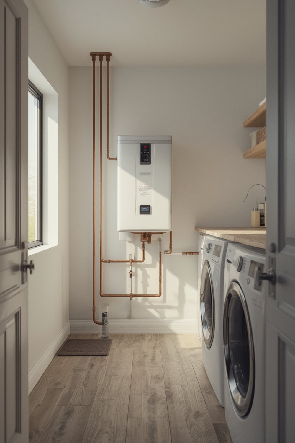 heat pump water heater installation - Illustration 1