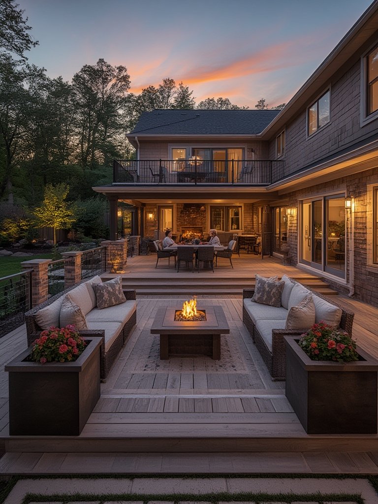 multi-level deck design - Illustration 3