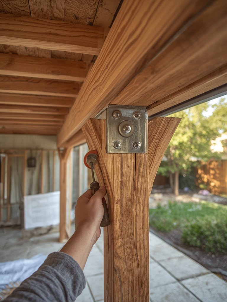 outdoor covered patio - Illustration 2
