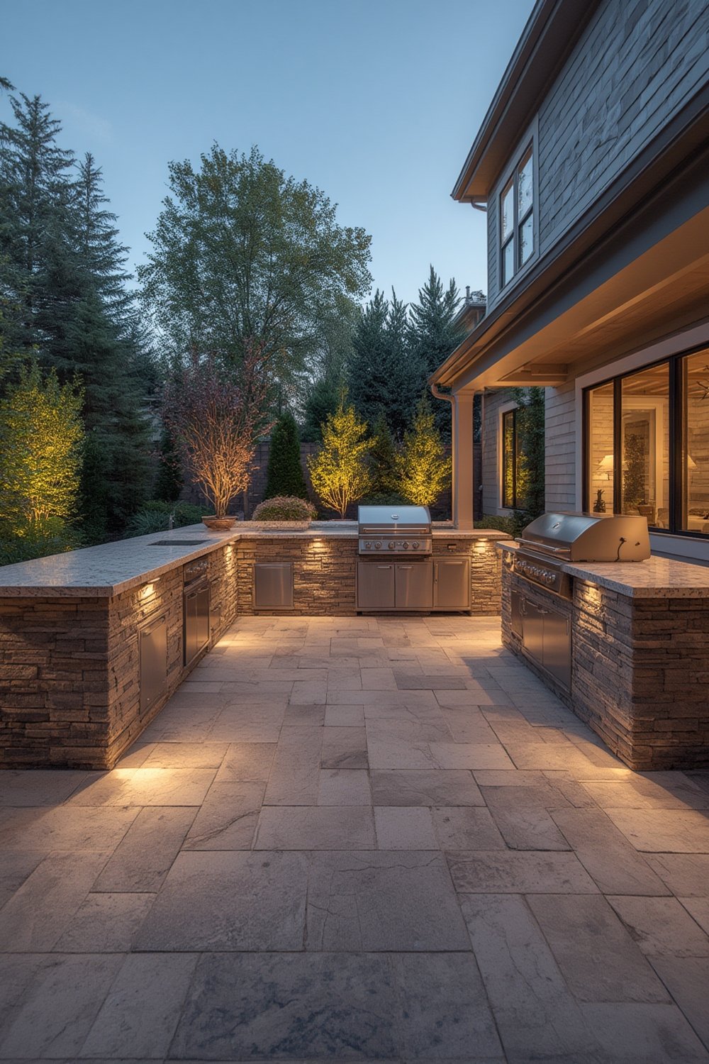 outdoor kitchen installation - Illustration 1