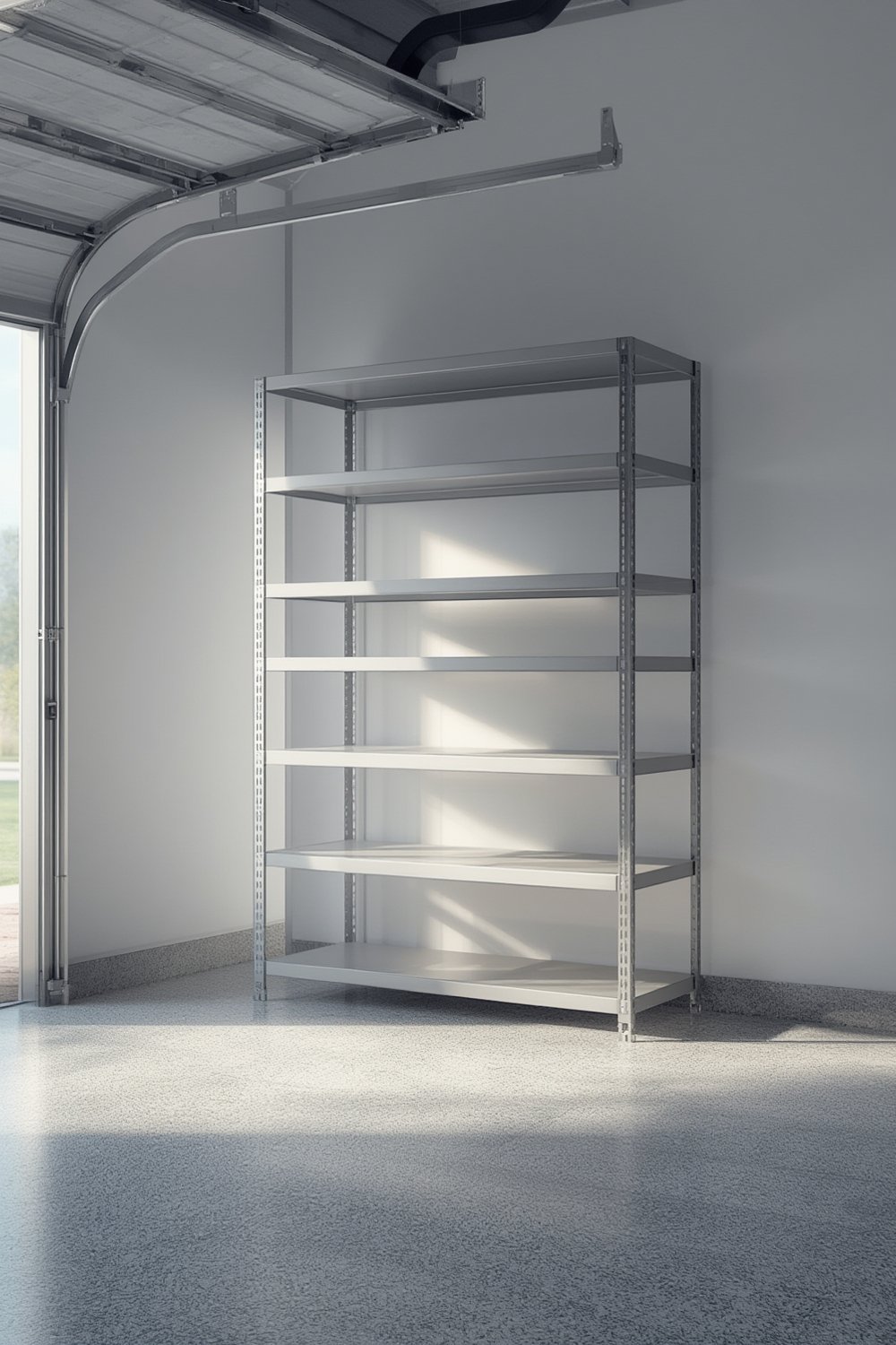 plastic shelving product view