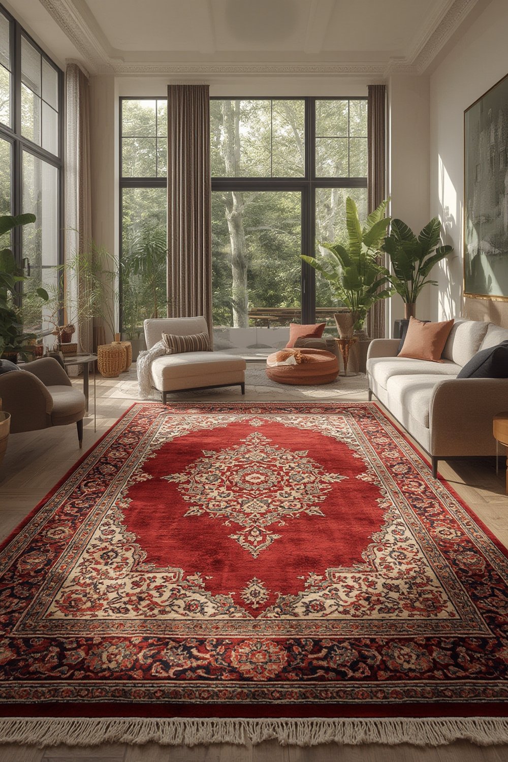 Red Rug product view