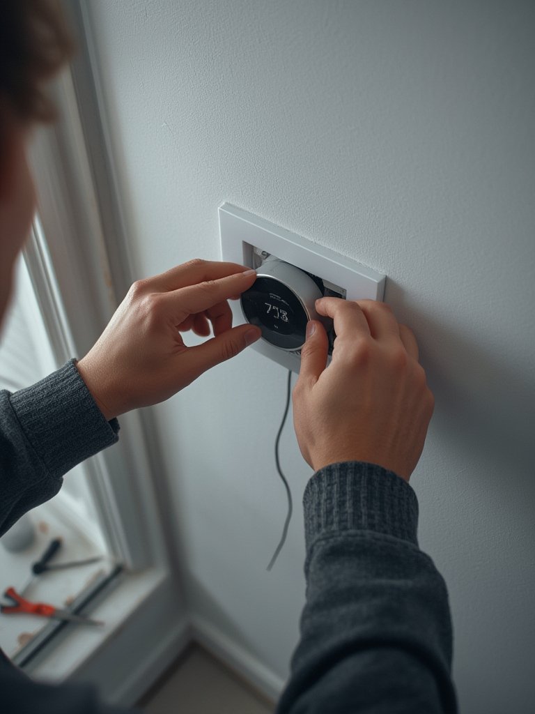 smart thermostat installation - Illustration 2