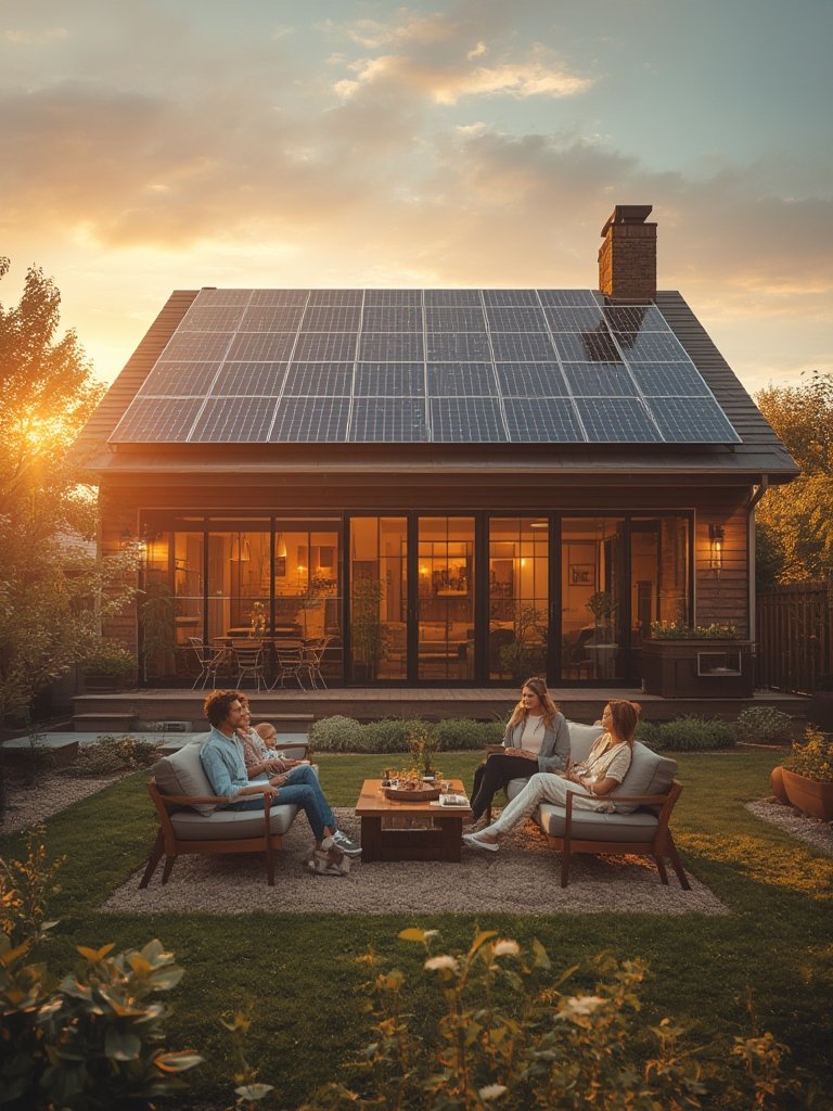 solar panel installation home - Illustration 3