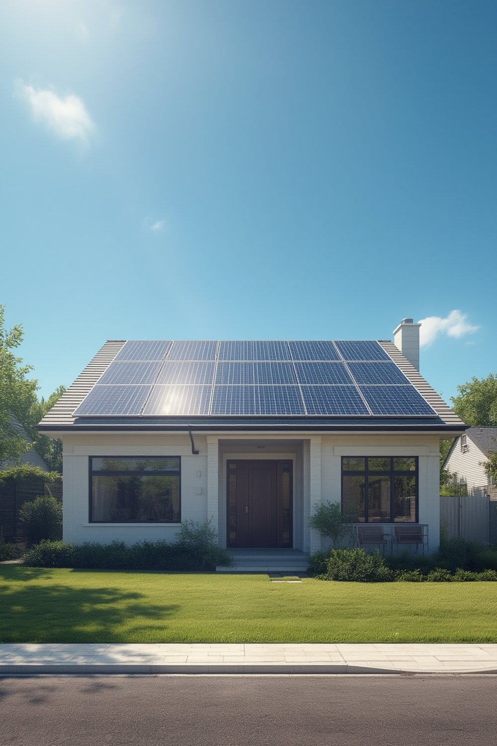 solar panel installation home - Illustration 1