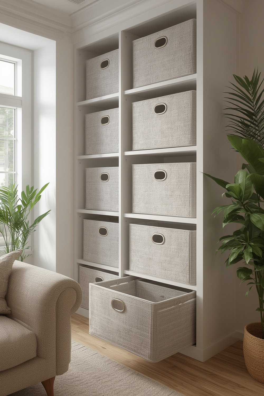 storage bins product view