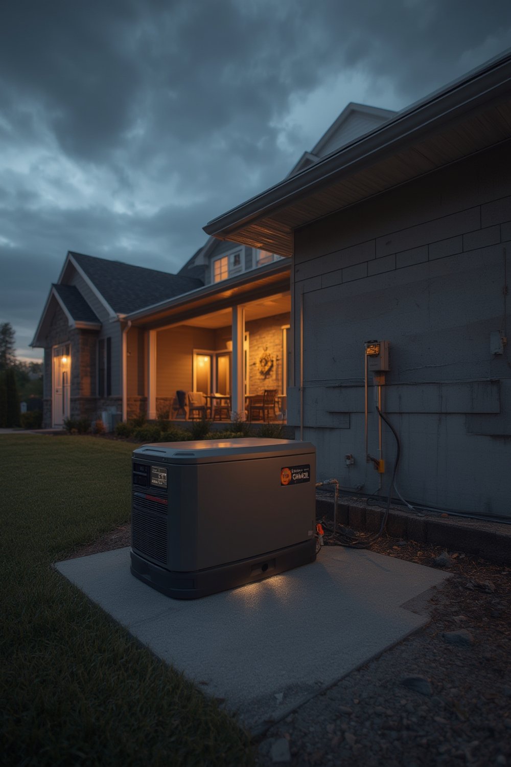 whole home generator installation - Illustration 1