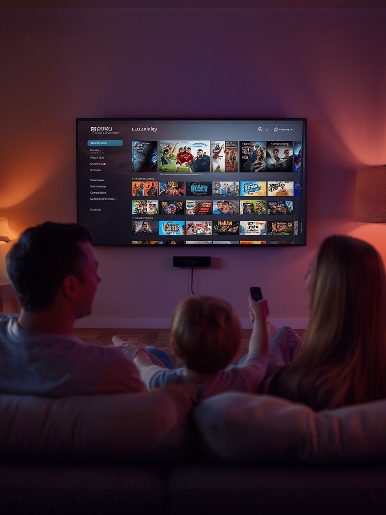 Roku Stick in action