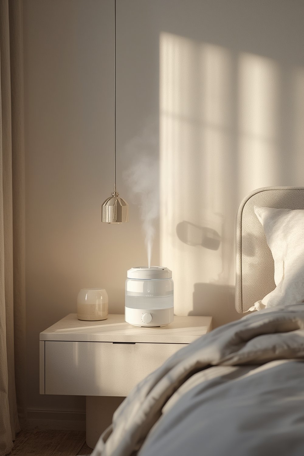 Bedroom humidifier product view