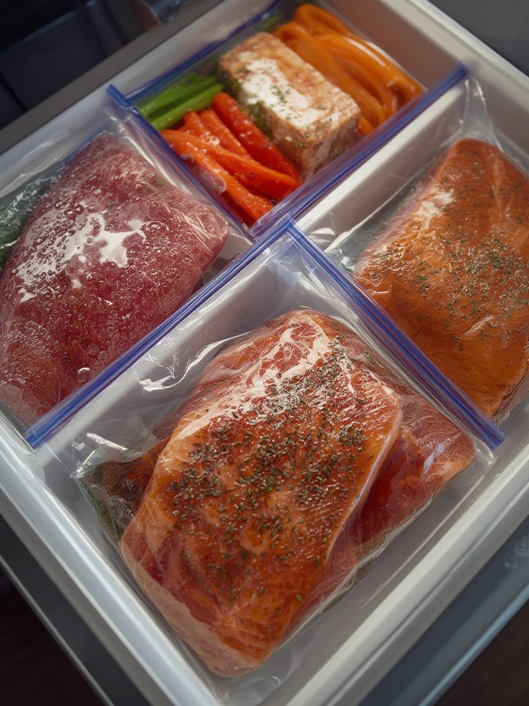 Vacuum sealer in action