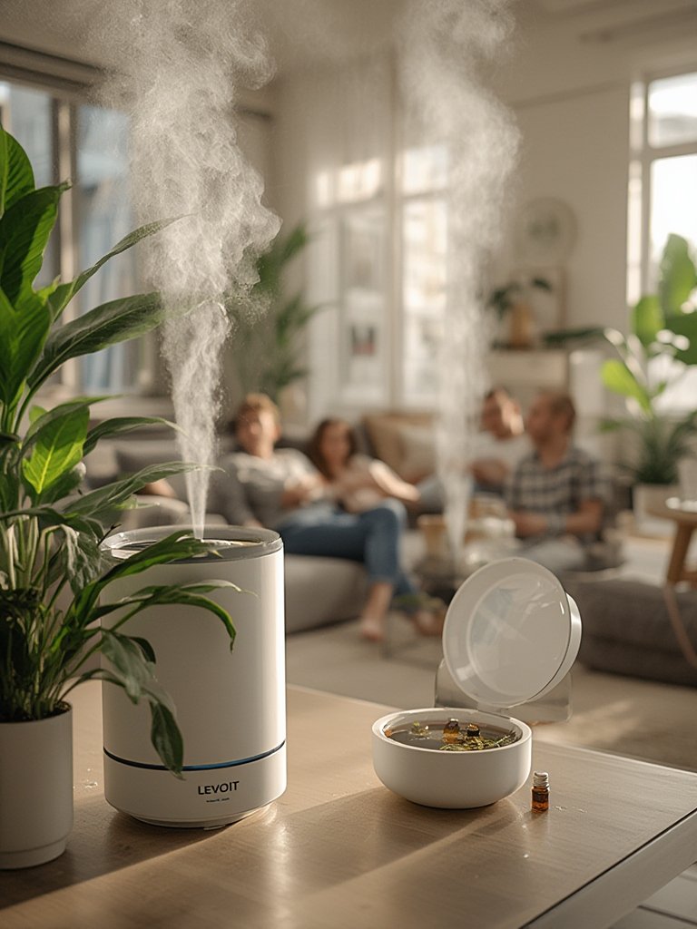 Smart Humidifier in action