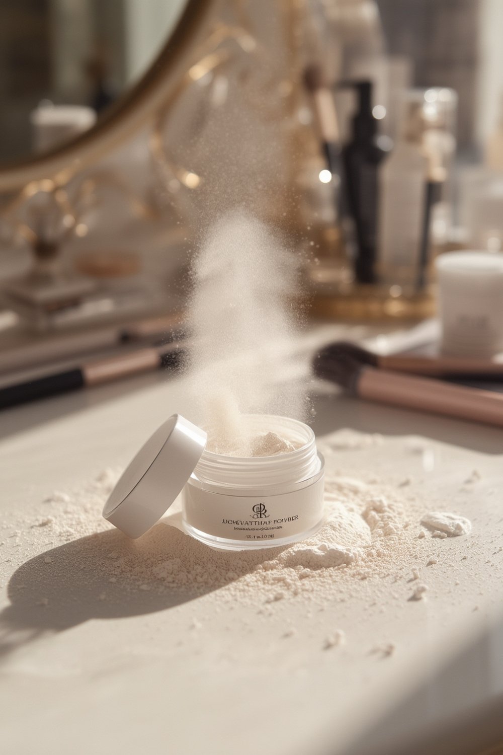Setting powder product view