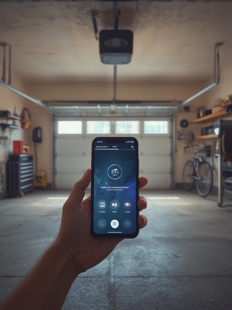 garage control in action